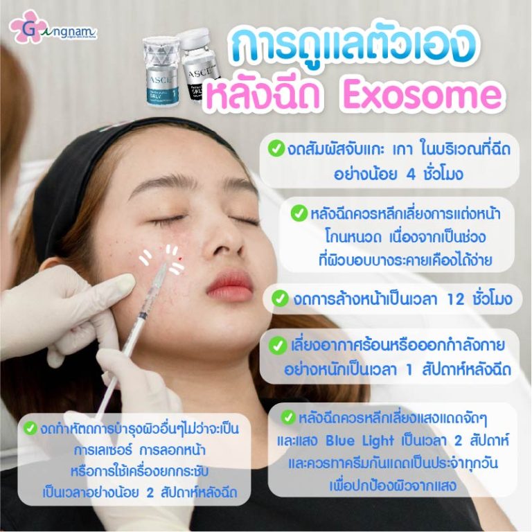 เทรนด์ฉีดผิวหน้าด้วย Exosome คืออะไร? ช่วยเรื่องอะไรบ้าง ดีจริงไหม?